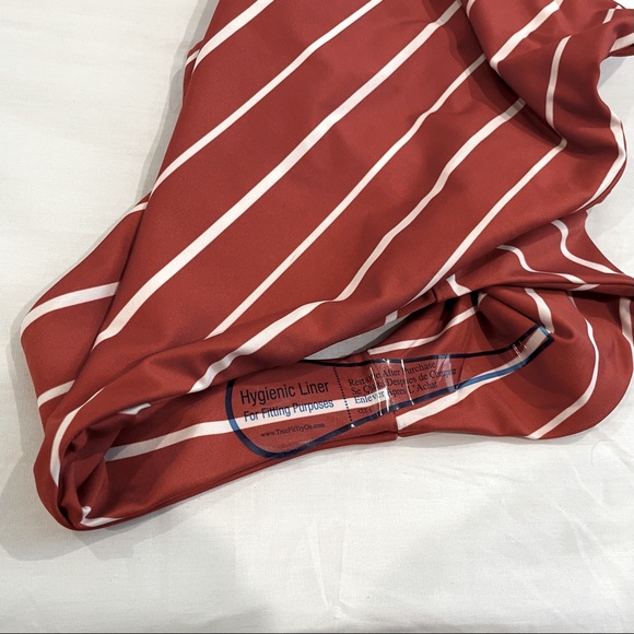 High cut cheeky striped one piece Swim by Same - Picture 6 of 10